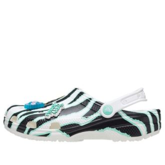 Zuecos clásicos ingleses Crocs x Ron «Animal Stripes» 207619-100