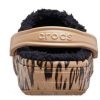 Zuecos con forro y estampado de leopardo Crocs Baya 205975-98R