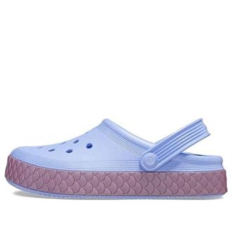 Zuecos Crocband IV Reflective Mermaid de Crocs (GS) «Azul Rosa» 208578-5Q7