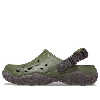 Zuecos Crocs All-Terrain Atlas «Army Green Espresso» 208391-32C