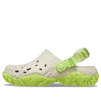Zuecos Crocs All-Terrain Atlas «Bone Limeade» 208391-2BZ