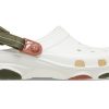 Zuecos Crocs All Terrain «Blanco Verde» 206340-0WV