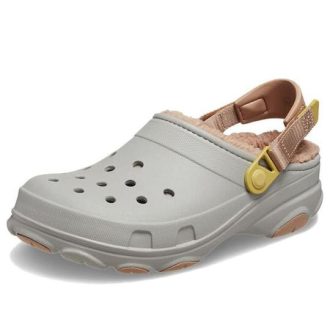 Zuecos Crocs All Terrain con forro «Gris Marrón» 207936-1LM