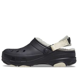 Zuecos Crocs All Terrain con forro «Negro y blanco» 207936-001