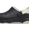 Zuecos Crocs All Terrain con forro «Negro y blanco» 207936-001