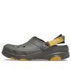 Zuecos Crocs All-Terrian con forro «Dusty Olive» 207936-3J5