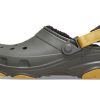 Zuecos Crocs All-Terrian con forro «Dusty Olive» 207936-3J5