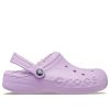 Zuecos Crocs Baya con forro «Orquídea» 205969-5Q5