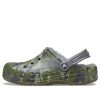 Zuecos Crocs Baya con forro polar estampado, unisex, con estampado de camuflaje, 205975-97G