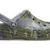 Zuecos Crocs Baya con forro polar estampado, unisex, con estampado de camuflaje, 205975-97G