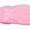 Zuecos Crocs Baya con forro rosa 205969-6M3