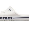 Zuecos Crocs Bayaband blancos unisex 205392-126