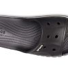 Zuecos Crocs Bayaband con agujeros, zapatillas informales negras 205392-066