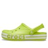 Zuecos Crocs Bayaband para exteriores, sandalias verdes para deportes de playa 205089-3T1