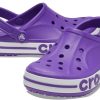 Zuecos Crocs Bayaband resistentes al desgaste, cómodos, para playa, unisex, morados, 205089-520