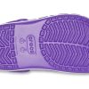 Zuecos Crocs Bayaband resistentes al desgaste, cómodos, para playa, unisex, morados, 205089-520