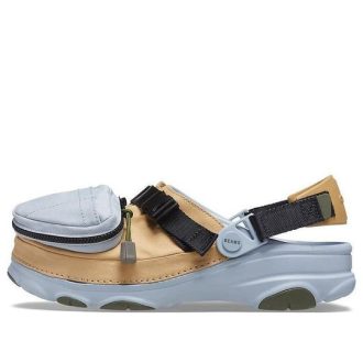 Zuecos Crocs BEAMS x Classic All Terrain para exteriores, color gris, 207447-030