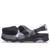 Zuecos Crocs BEAMS x Classic All-Terrain para exteriores, color negro, 207447-001