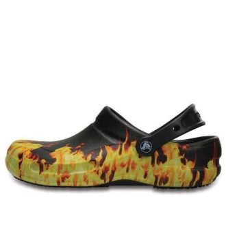 Zuecos Crocs Bistro Graphic «Amarillo Negro» 204044-001