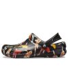 Zuecos Crocs Bistro Graphic «Negro Multi» 204044-0S3