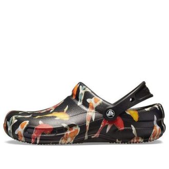 Zuecos Crocs Bistro Graphic «Negro Multi» 204044-0S3