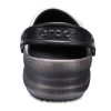 Zuecos Crocs Bistro Graphic «Negro Plateado» 204044-041