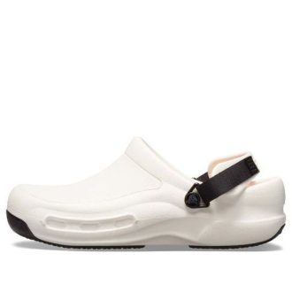Zuecos Crocs Bistro Pro Literide «Blanco, Negro, Naranja» 205669-100