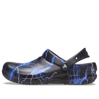 Zuecos Crocs Bistro «Relámpagos negros» 204044-0GZ