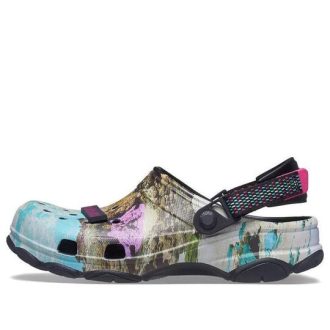 Zuecos Crocs Classic All-Terrain con diseño desértico, elegantes, informales, unisex, multicolor, 207340-90H