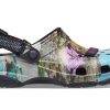Zuecos Crocs Classic All-Terrain con diseño desértico, elegantes, informales, unisex, multicolor, 207340-90H