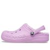 Zuecos Crocs Classic Baya con forro rosa 207500-5Q5