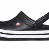 Zuecos Crocs Classic Bayaband «Negro y blanco» 11016-001
