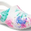 Zuecos Crocs Classic Beach Unisex Blancos Sandalias «Blanco» 207858-928