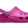 Zuecos Crocs Classic Beach Unisex Morado Rojo Sandalias 10001-6SV