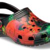 Zuecos Crocs Classic Beach Unisex Negros 207858-988