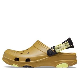 Zuecos Crocs Classic Beach Unisex Verde Sandalias 206340-3UA