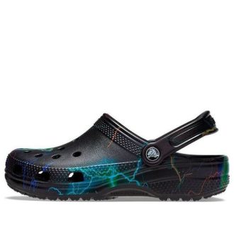 Zuecos Crocs Classic «Black Flash» 206868-0GZ