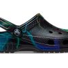 Zuecos Crocs Classic «Black Flash» 206868-0GZ