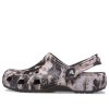Zuecos Crocs Classic Bleach Dye «Negro y blanco» 207326-001