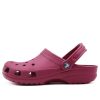 Zuecos Crocs Classic «Borgoña» 10001-6D1