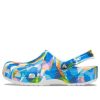 Zuecos Crocs Classic Bubble Block «Azul Multi» 207298-94S