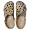 Zuecos Crocs Classic Casual Unisex Sandalias Marrones 206517-260