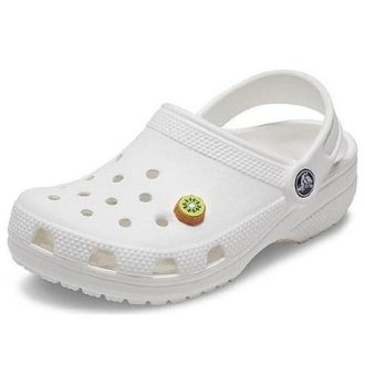 Zuecos Crocs Classic Charm Kiwi Slice «Blancos» 21SF10008477