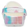 Zuecos Crocs Classic con estampado de Crocs, sandalias deportivas de tacón plano en color azul 205453-6SN