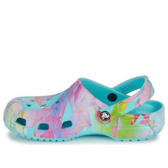 Zuecos Crocs Classic con estampado de palmeras «Neptune Multi» 208587-4NQ