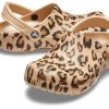 Zuecos Crocs Classic con estampado «Leopard Gold» 205838-98R