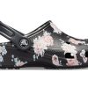 Zuecos Crocs Classic con estampado «Negro Rosa» 205838-97J