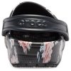 Zuecos Crocs Classic con estampado «Negro Rosa» 205838-97J