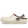 Zuecos Crocs Classic con forro Animal Remix «Negro» 207842-2Y9