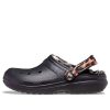 Zuecos Crocs Classic con forro Animal Remix «Negro y multicolor» 207842-0ZR